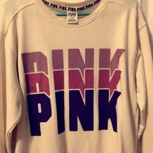 Vs pink pull over